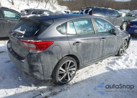 2022 Subaru Impreza Sport 5-Door from USA, damaged, VIN 4S3GTAL6XN3703381